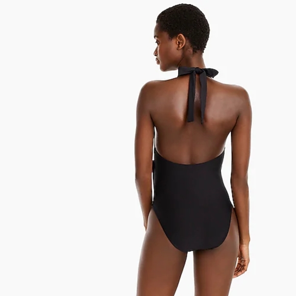 J. Crew Halter wrap one piece swimsuit - Picture 7 of 7